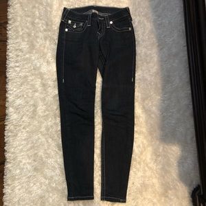 True Religion Dark Skinny Jeans